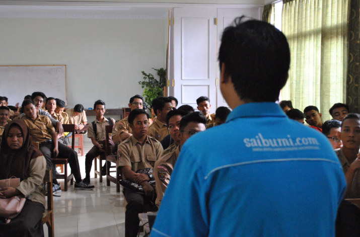 Pelajar SMKN 8 Bandar Lampung Antusias Ikuti Startup Class