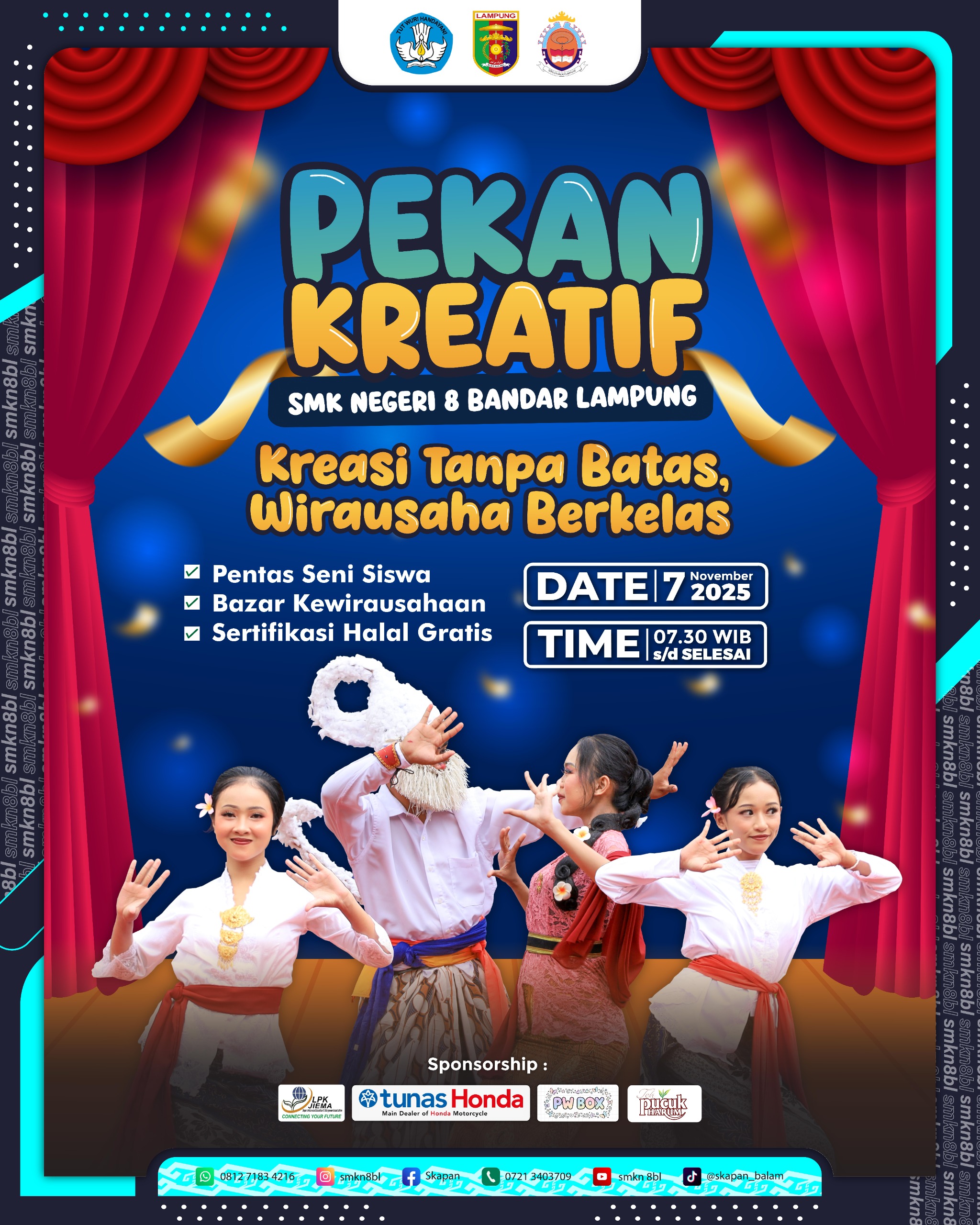 PEKAN KREATIF SMKN 8 BANDAR LAMPUNG